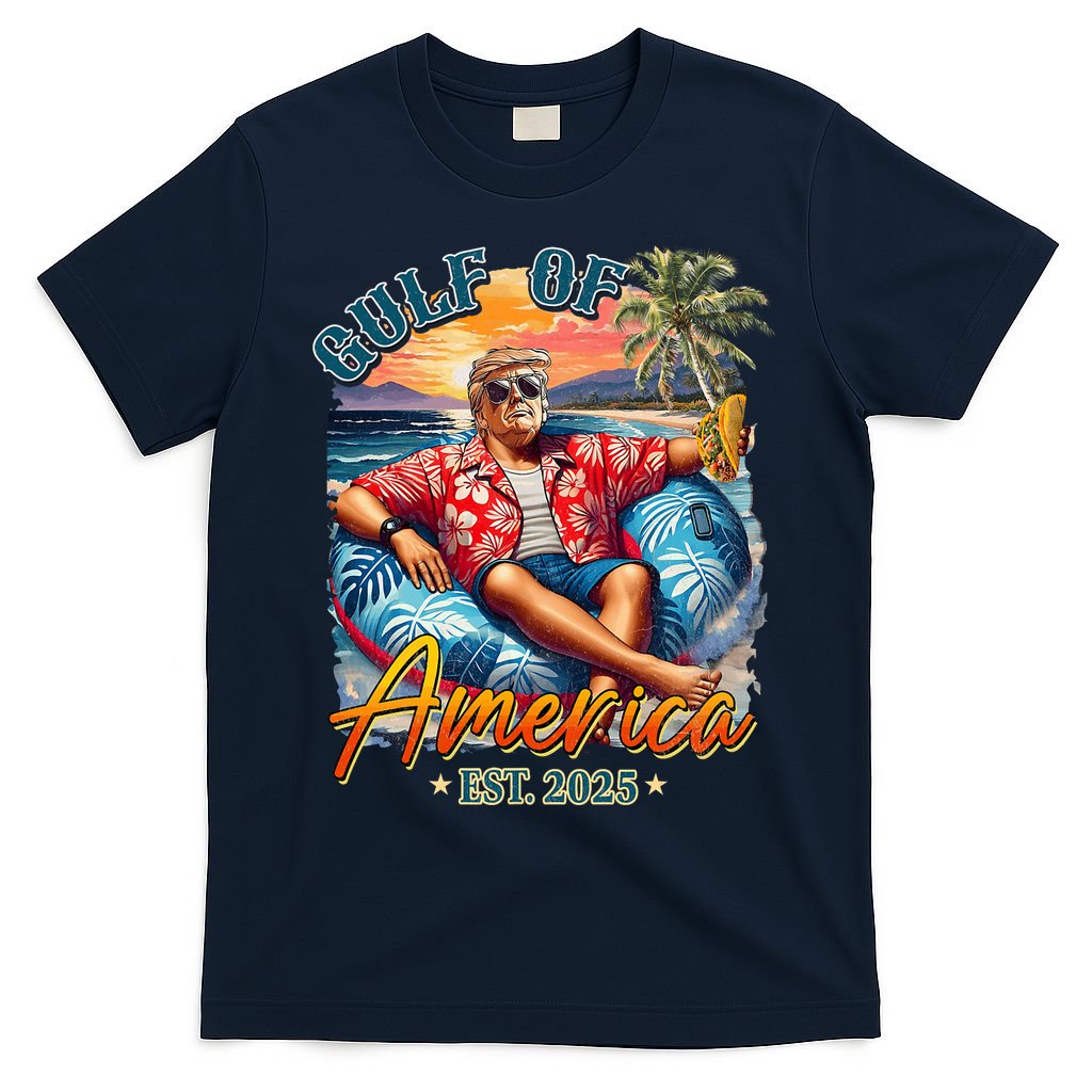 Trump Gulf Of Us America Est 2025  T-Shirt