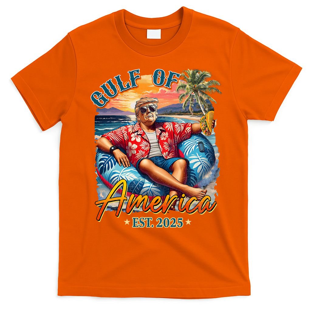 Trump Gulf Of Us America Est 2025  T-Shirt
