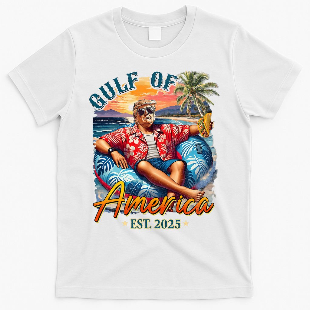 Trump Gulf Of Us America Est 2025  T-Shirt