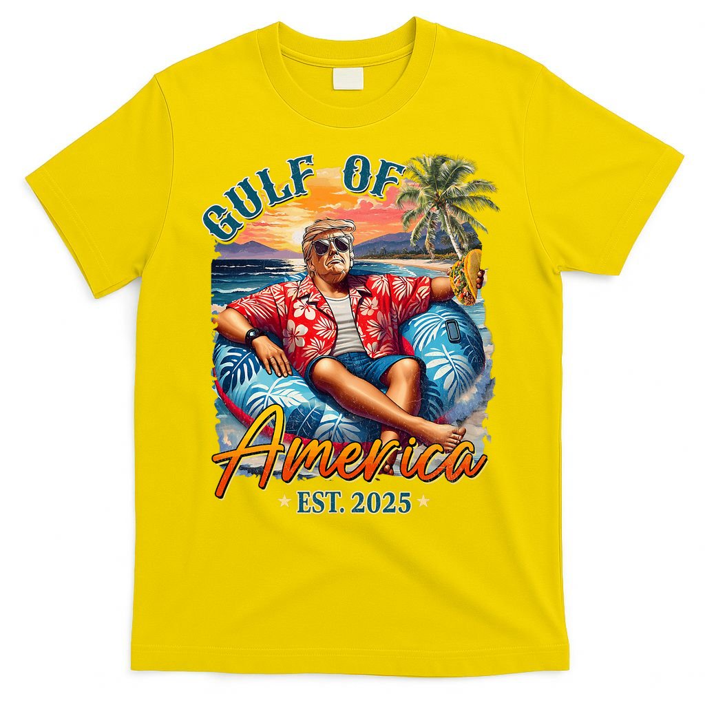 Trump Gulf Of Us America Est 2025  T-Shirt