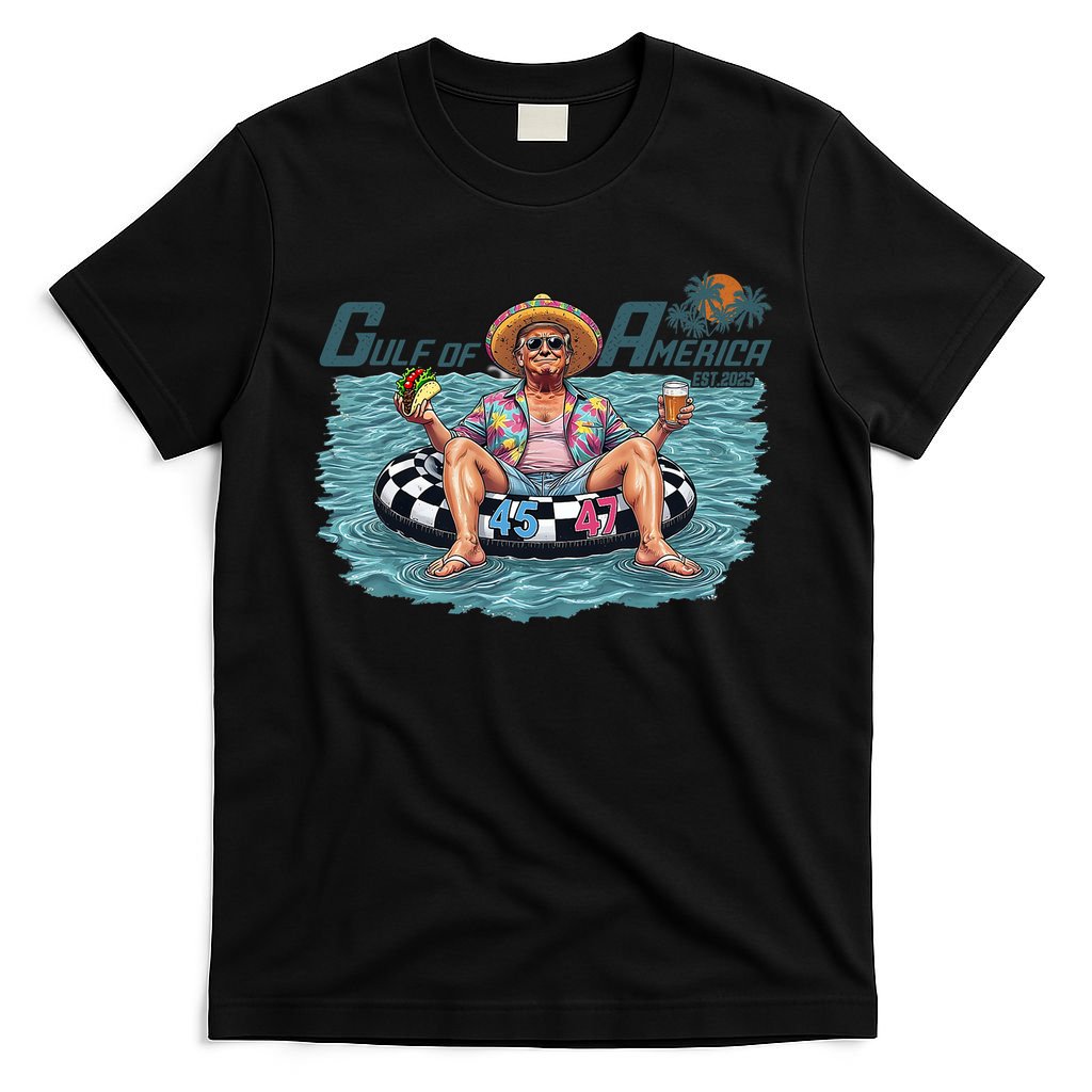 Trump  Gulf Of Us America Funny Kawaii Sunset  T-Shirt