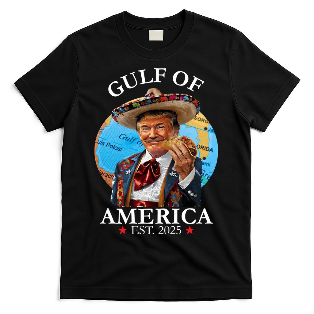 Trump Gulf Of Us America 2025 Merchandise T-Shirt