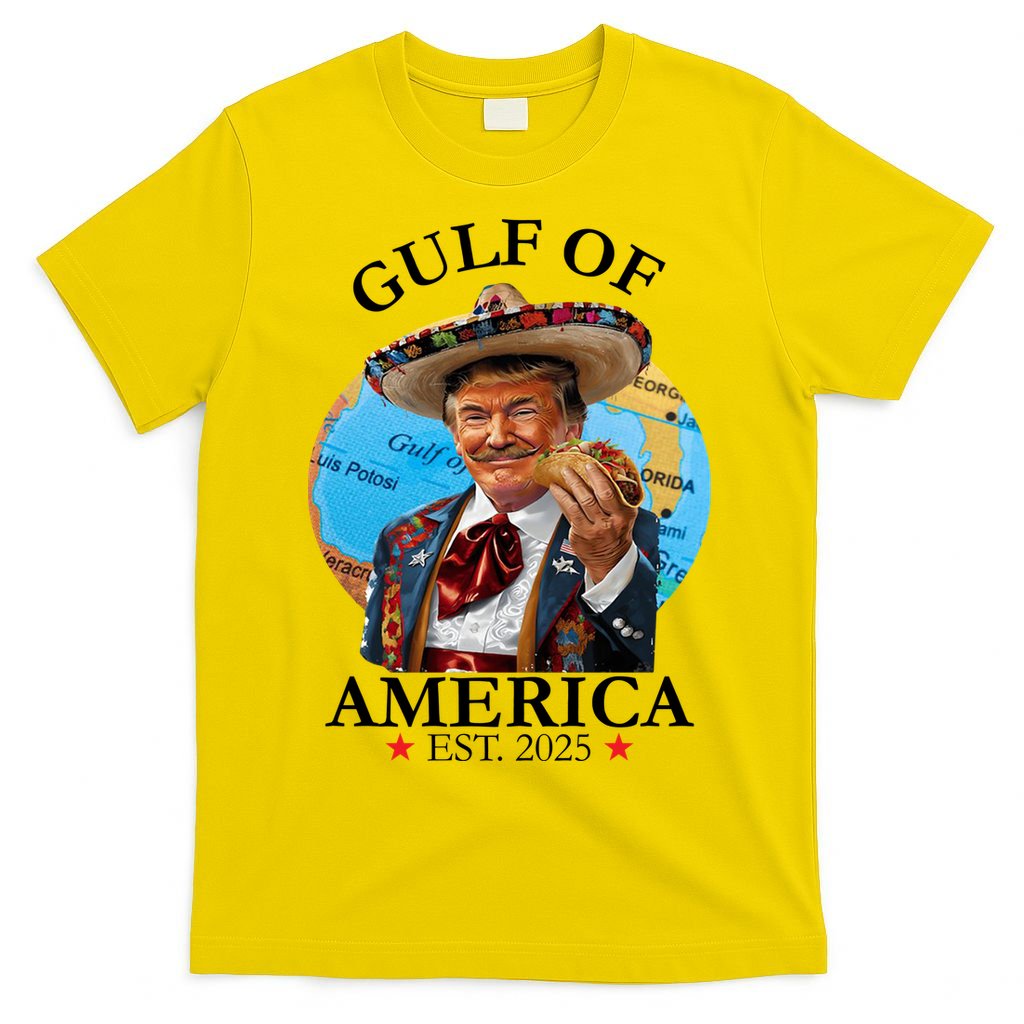 Trump Gulf Of Us America 2025 Merchandise T-Shirt