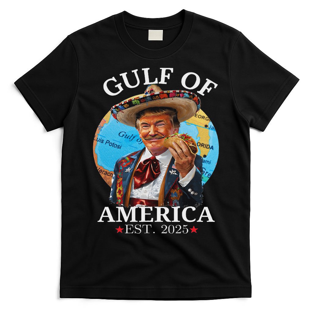 Trump Gulf Of Us America Est 2025 T-Shirt