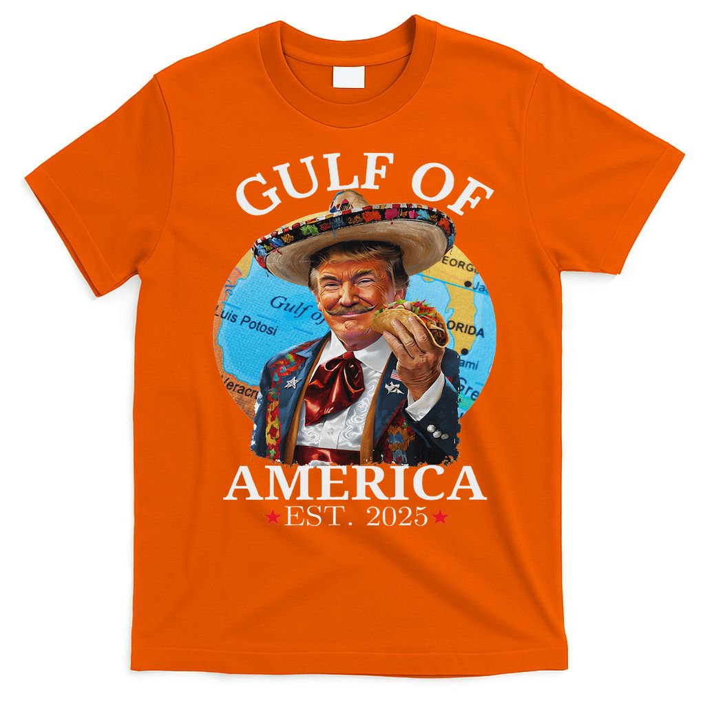 Trump Gulf Of Us America Est 2025 T-Shirt