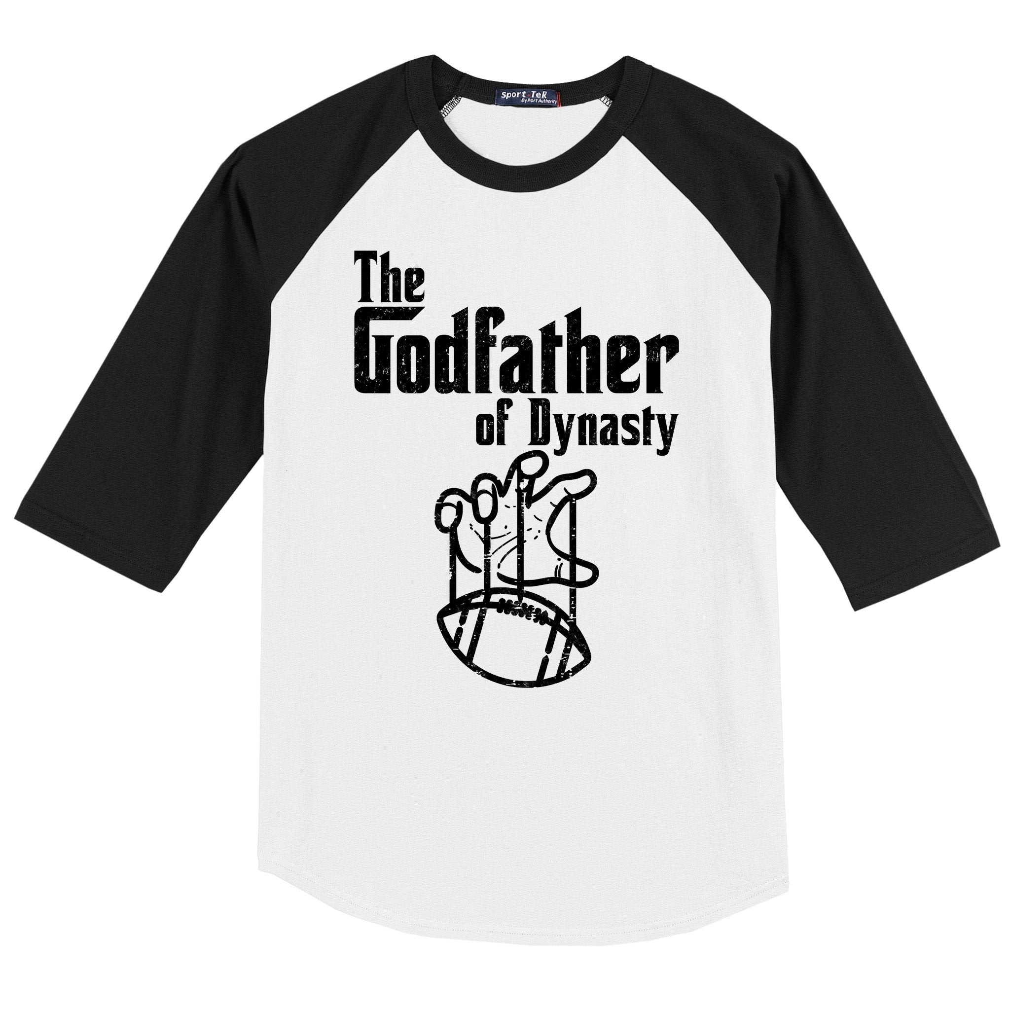 The Godfather Of Dynasty Football Baseball Sleeve Shirt