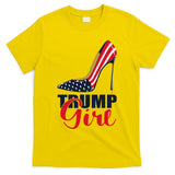 Trump Girl Stilettos High Heel American Flag Trump 2024 T-Shirt