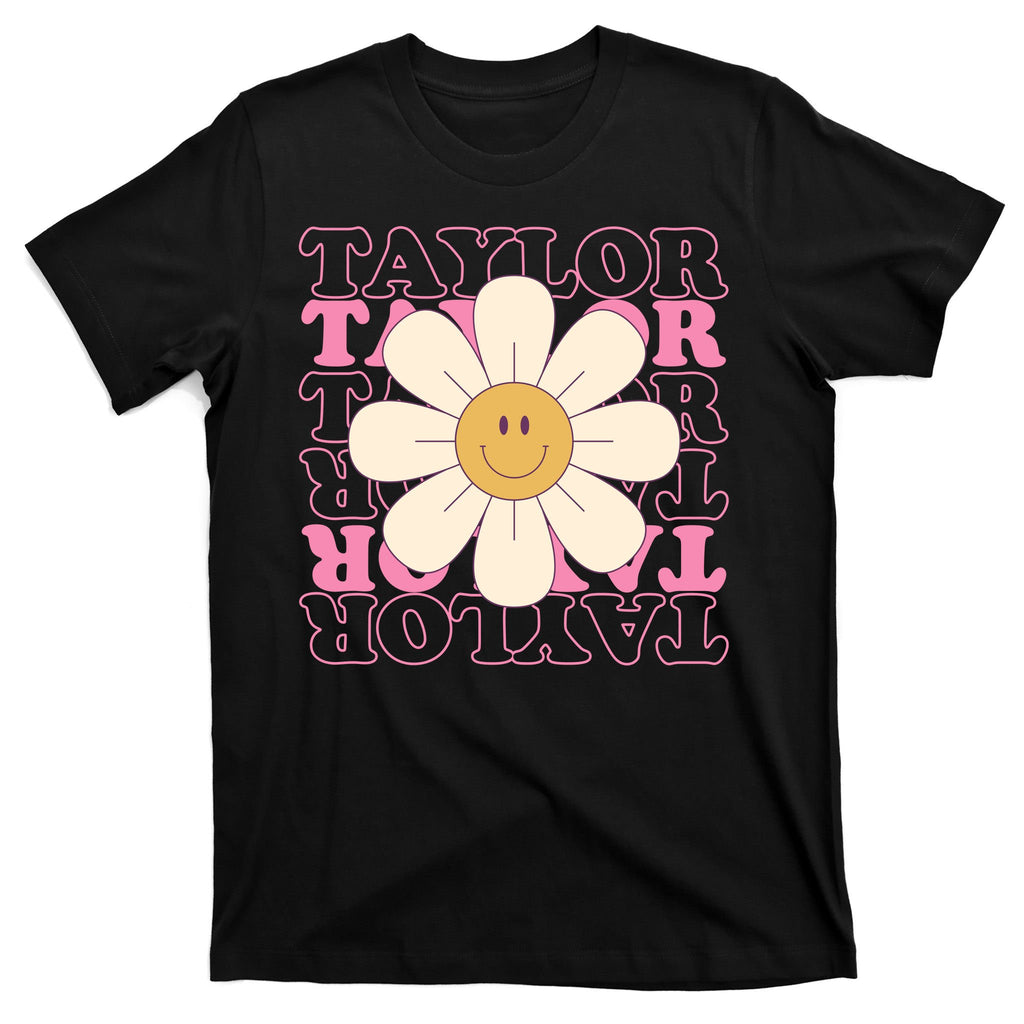 Taylor Groovy Sunflower Retro T-Shirt