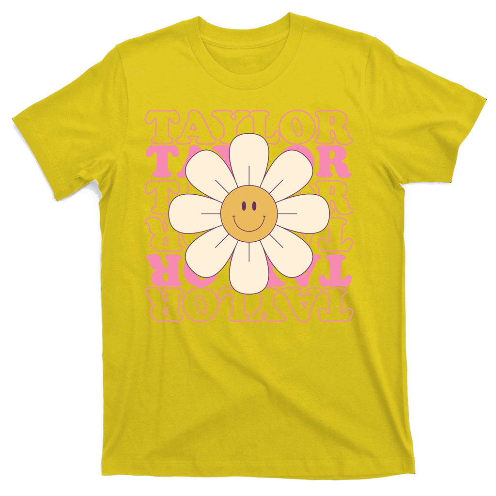 Taylor Groovy Sunflower Retro T-Shirt