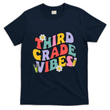 Third Grade Vibes Back To School 3rd Grade Team 1st Day T-Shirt