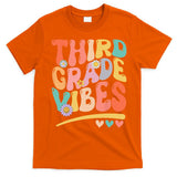 Third Grade Vibes Back To School 3rd Grade Teacher T-Shirt