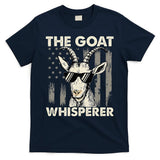 The Goat Whisperer USA American Flag Farm T-Shirt