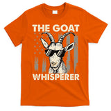 The Goat Whisperer USA American Flag Farm T-Shirt