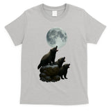 Three Honey Badgers Moon T-Shirt