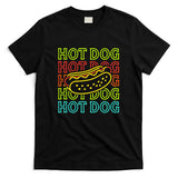 Trending Hot Dog Fashion Neon Design T-Shirt