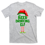The Beer Drinking Elf Family Matching Christmas T-Shirt