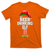 The Beer Drinking Elf Family Matching Christmas T-Shirt