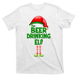 The Beer Drinking Elf Family Matching Christmas T-Shirt