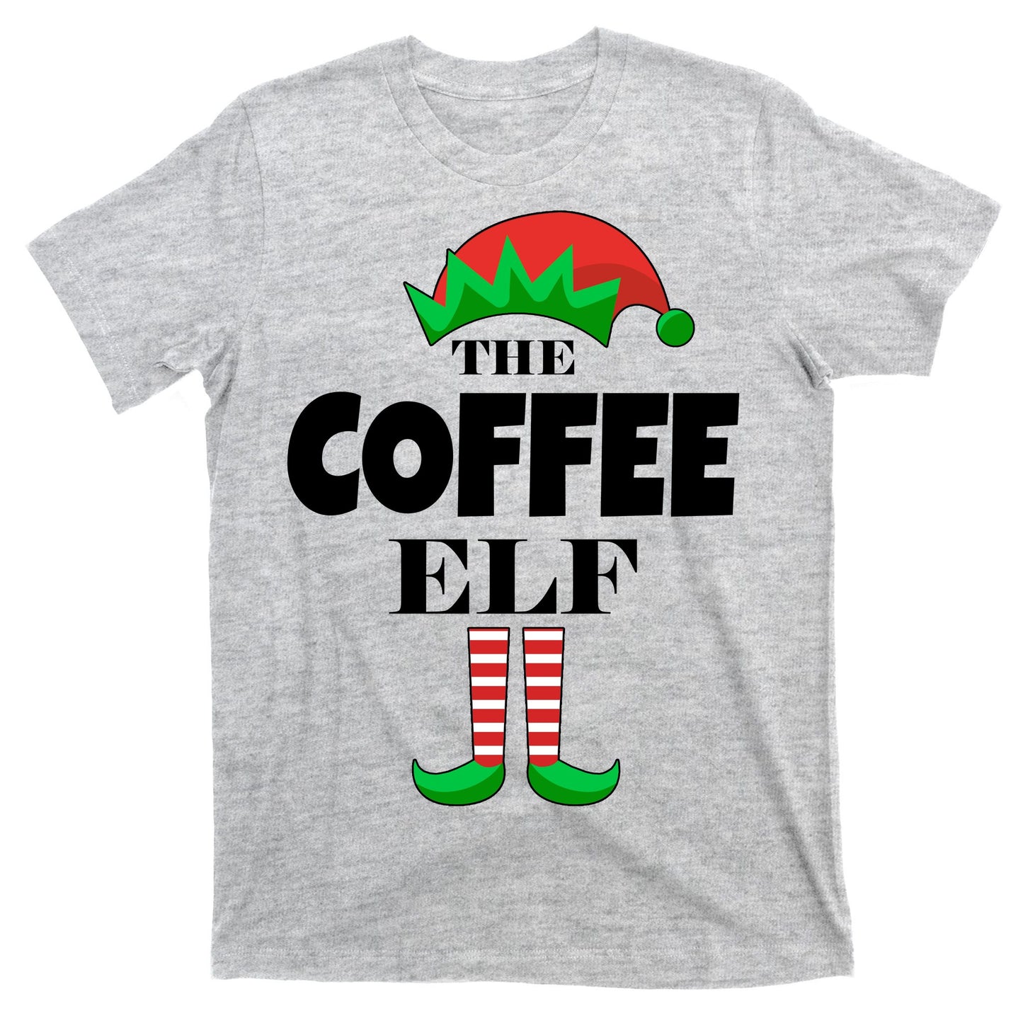 The Coffee Elf Family Matching Christmas T-Shirt