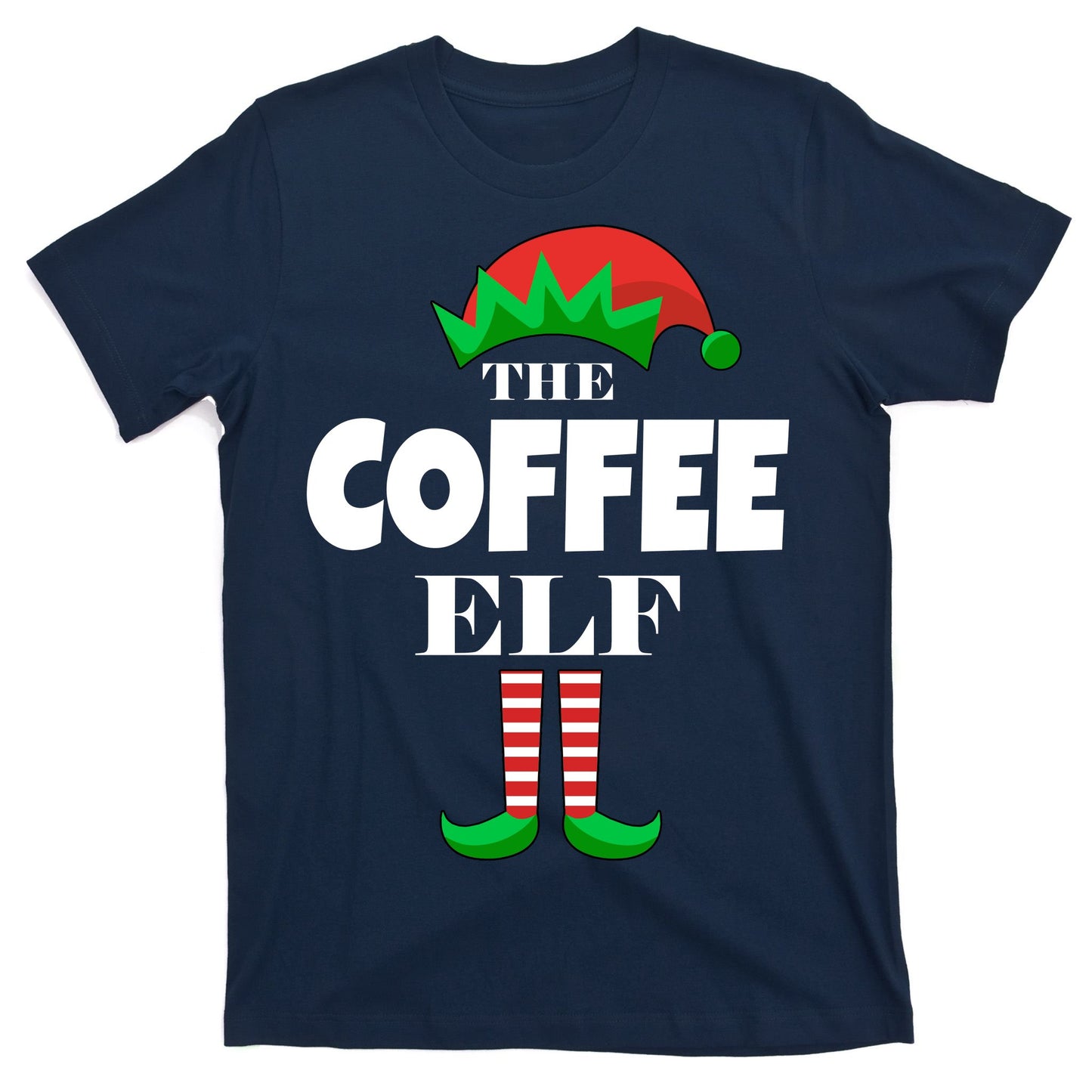 The Coffee Elf Family Matching Christmas T-Shirt