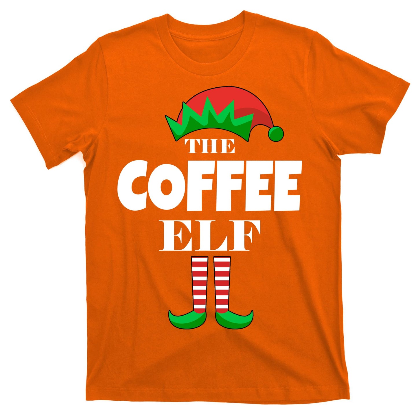 The Coffee Elf Family Matching Christmas T-Shirt
