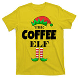The Coffee Elf Family Matching Christmas T-Shirt