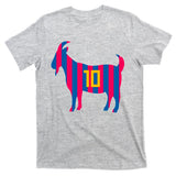 The Goat Messi 10 Greatest Of All Time T-Shirt