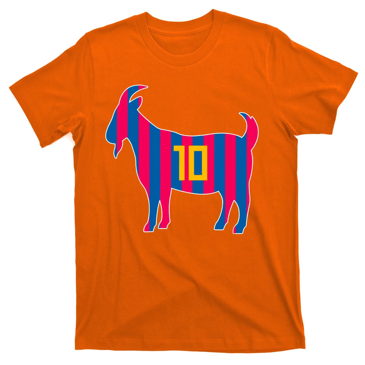 The Goat Messi 10 Greatest Of All Time T-Shirt