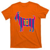 The Goat Messi 10 Greatest Of All Time T-Shirt