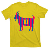 The Goat Messi 10 Greatest Of All Time T-Shirt