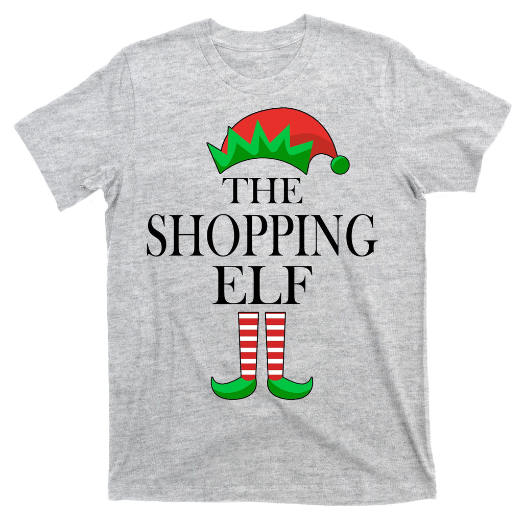 The Shopping Elf Family Matching Christmas T-Shirt