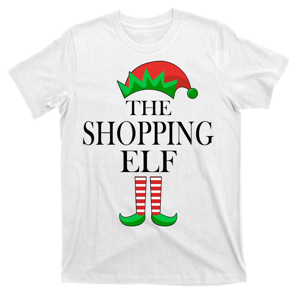 The Shopping Elf Family Matching Christmas T-Shirt