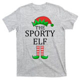 The Sporty Elf Family Matching Christmas T-Shirt
