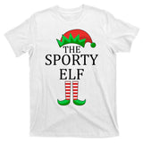 The Sporty Elf Family Matching Christmas T-Shirt