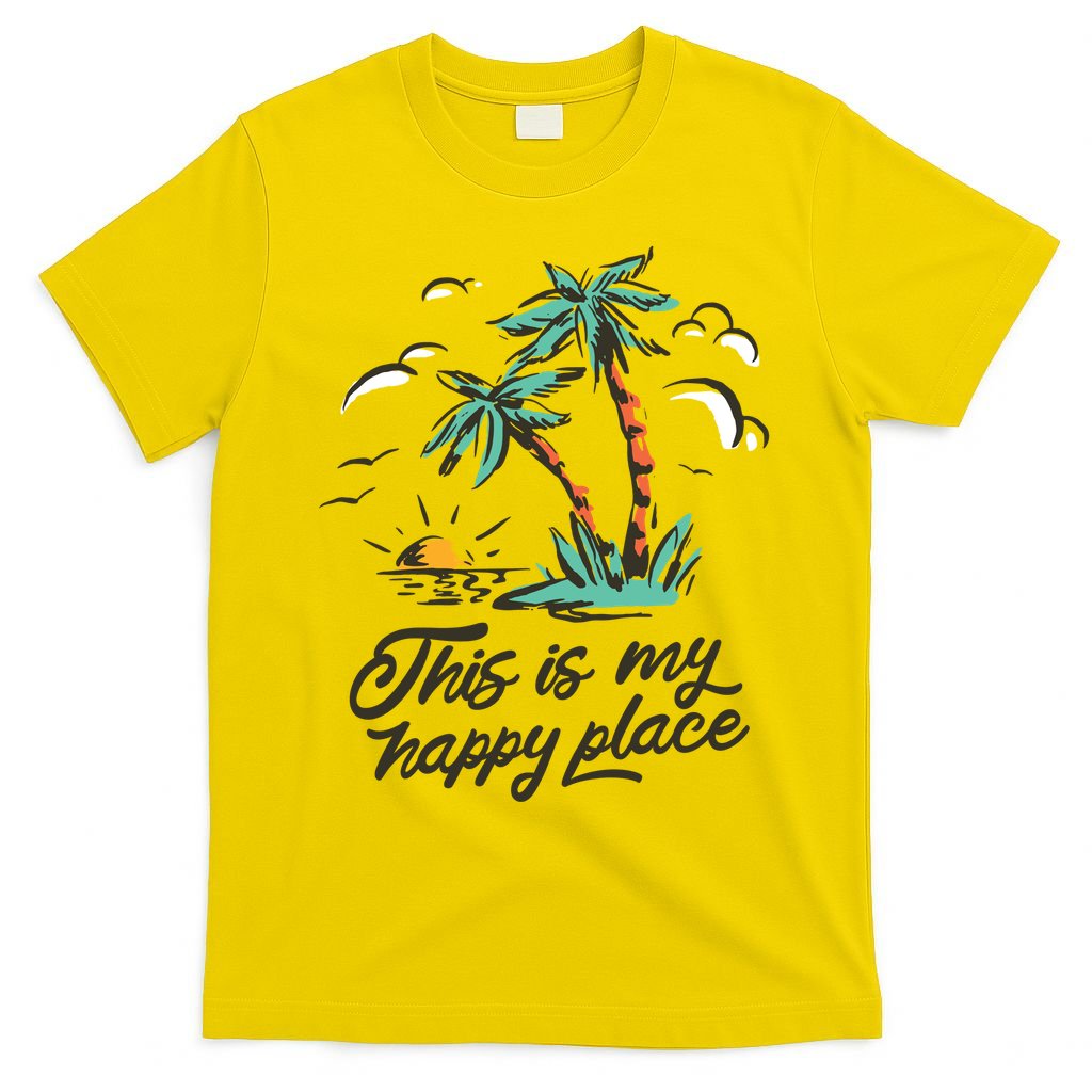 This Is My Happy Place Summer Life T-Shirt