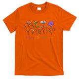 Teacher Helping Little Minds Grow Back To School Wildflower T-Shirt