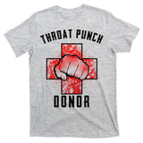 Throat Punch Donor Boxing Fan T-Shirt