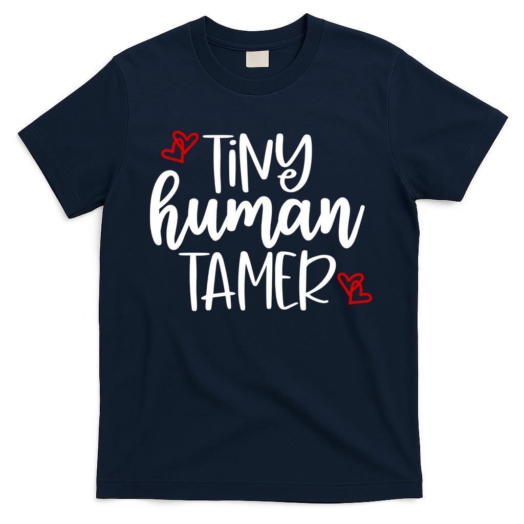 Tiny Human Tamer Funny T-Shirt