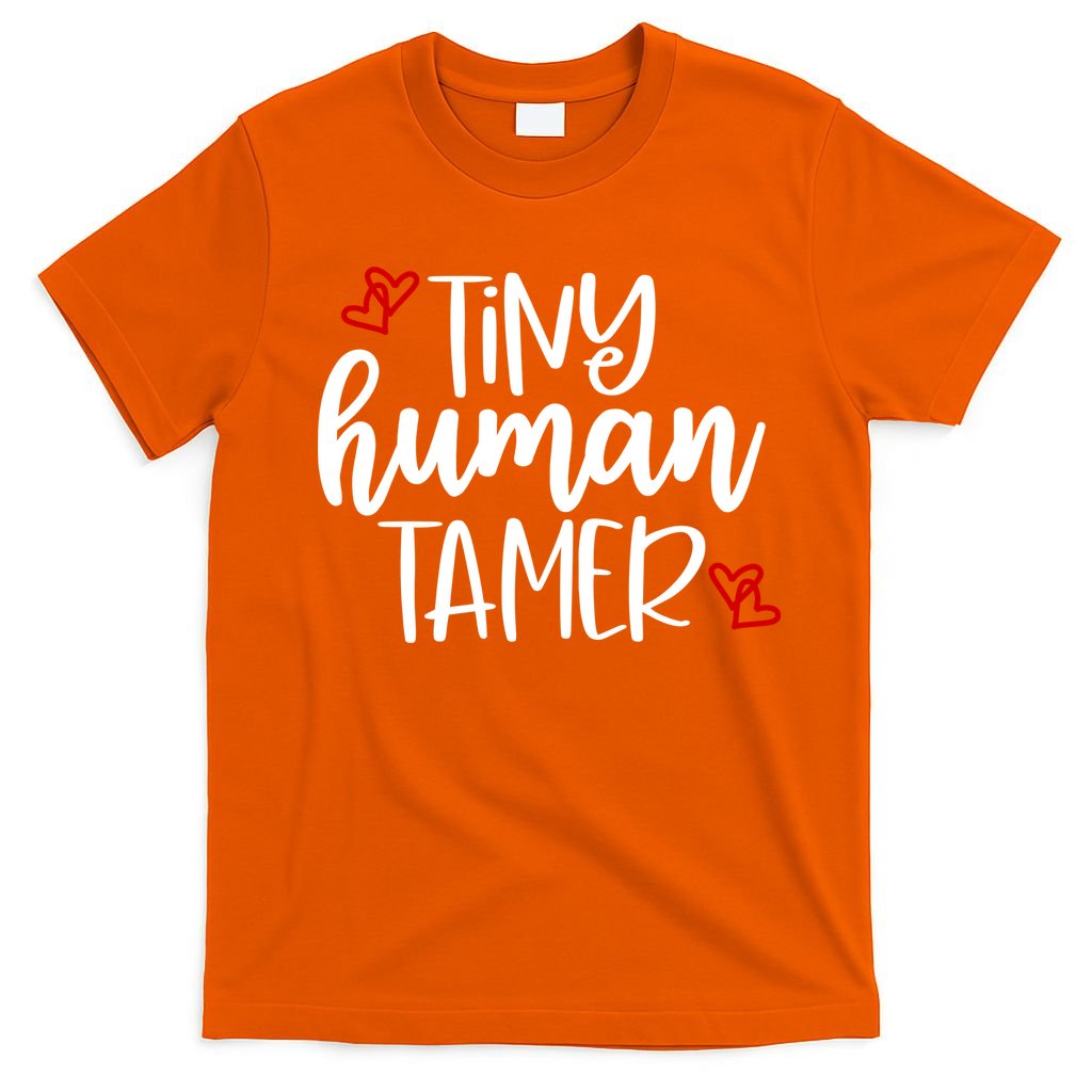 Tiny Human Tamer Funny T-Shirt