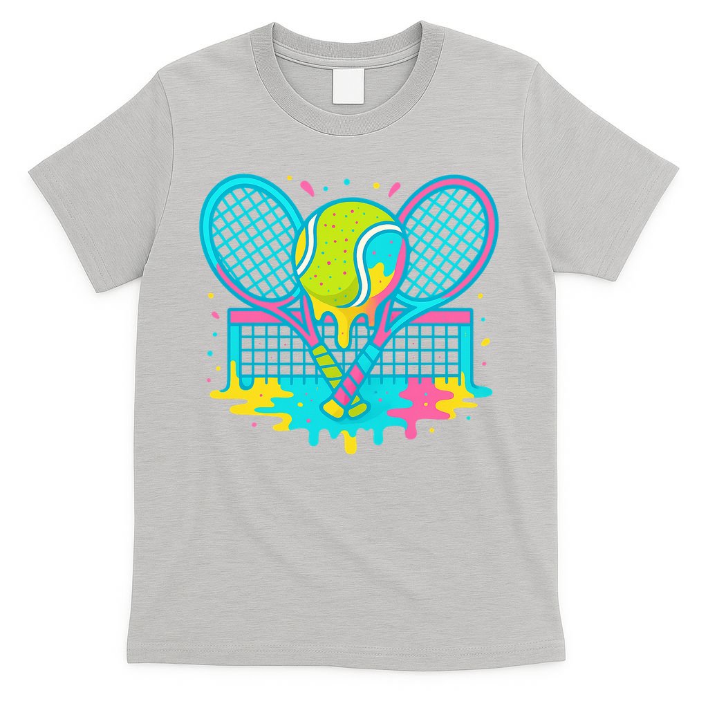 Tennis Ice Cream Drip T-Shirt