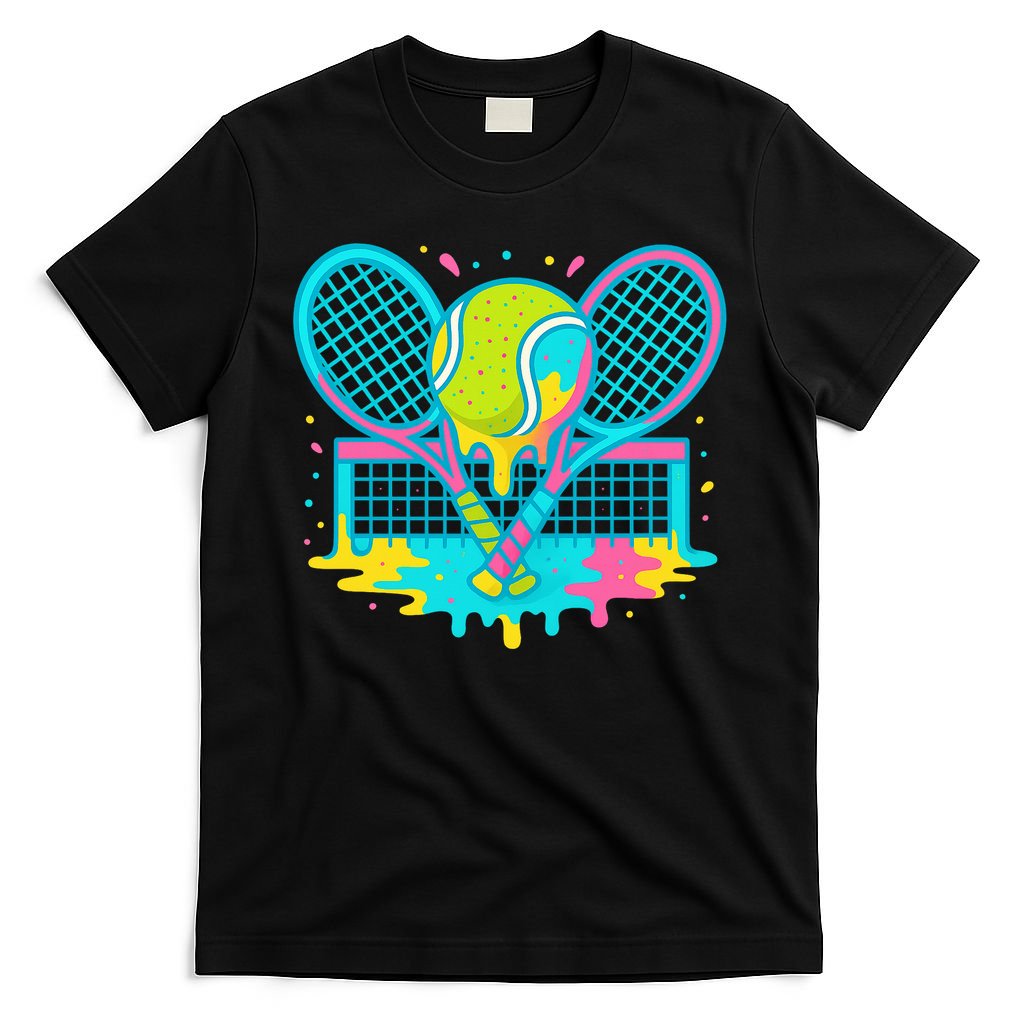 Tennis Ice Cream Drip T-Shirt