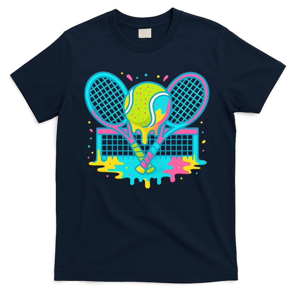 Tennis Ice Cream Drip T-Shirt