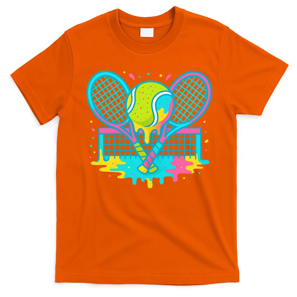 Tennis Ice Cream Drip T-Shirt