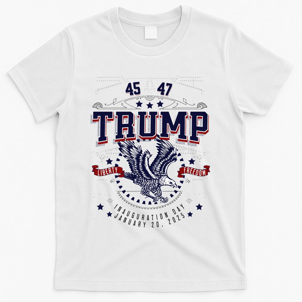 Trump Inauguration Day January 2025 Eagle Gift T-Shirt