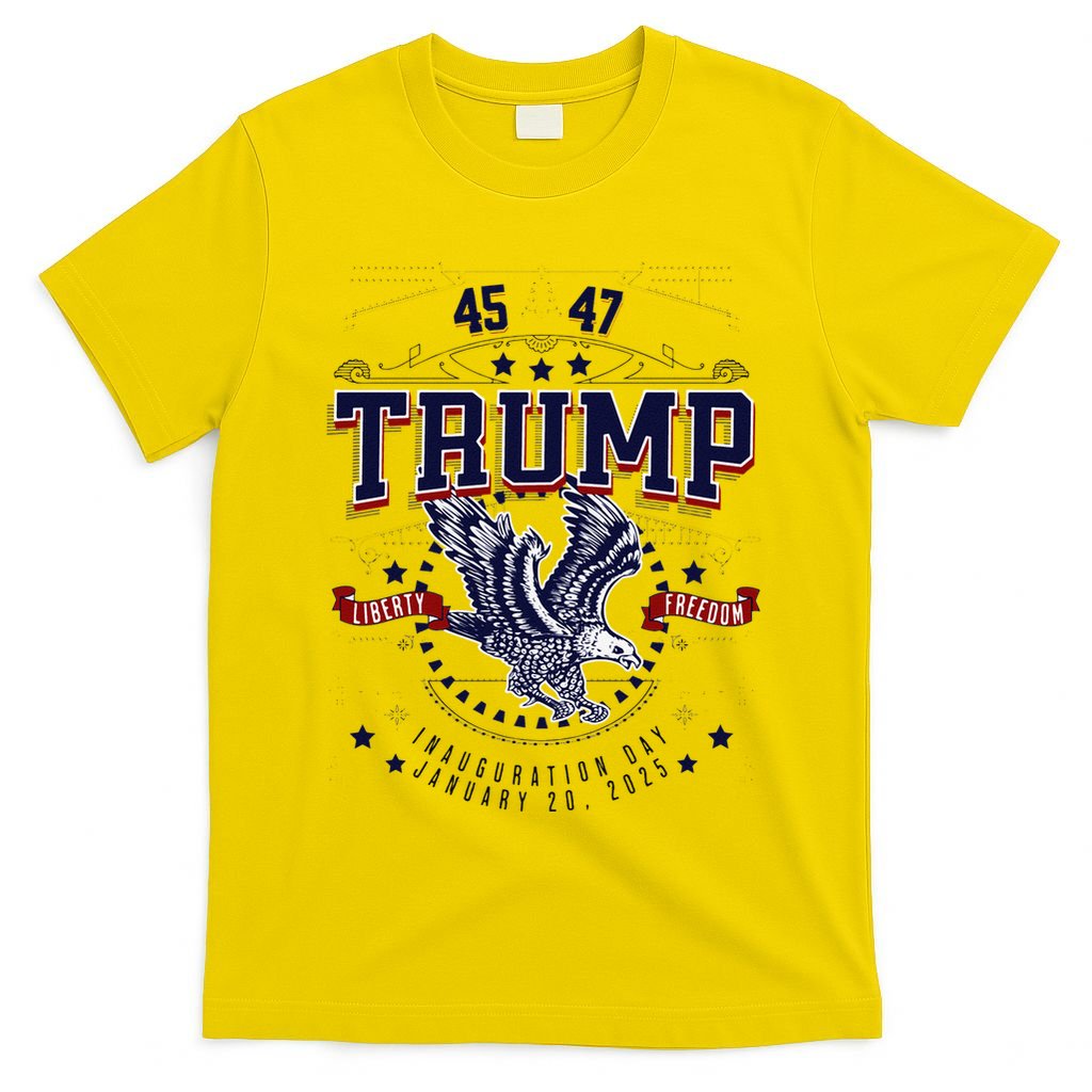 Trump Inauguration Day January 2025 Eagle Gift T-Shirt