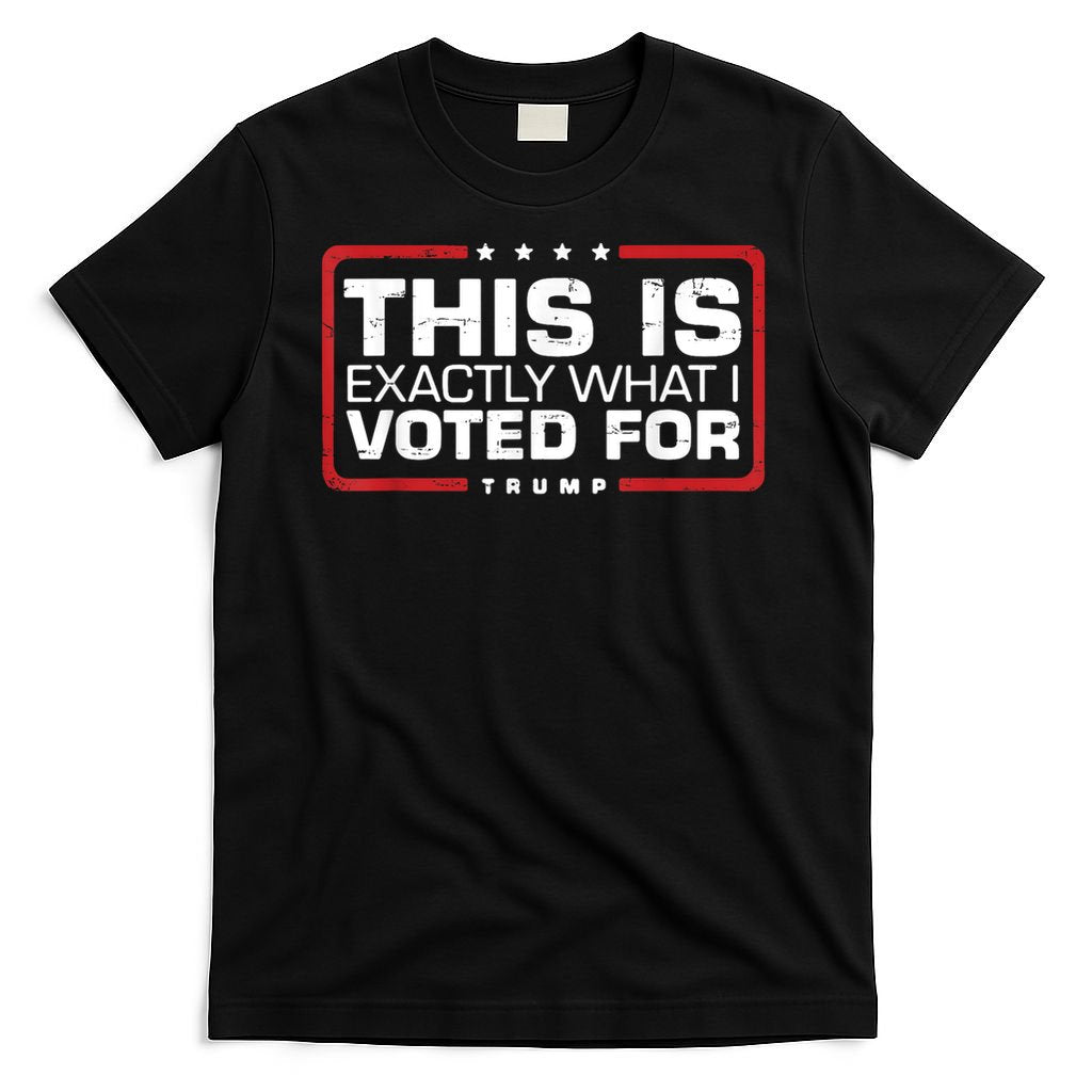 This is Exactly What I Voted For Trump T-Shirt