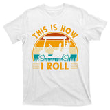 This Is How I Roll Retro Golf Lover T-Shirt