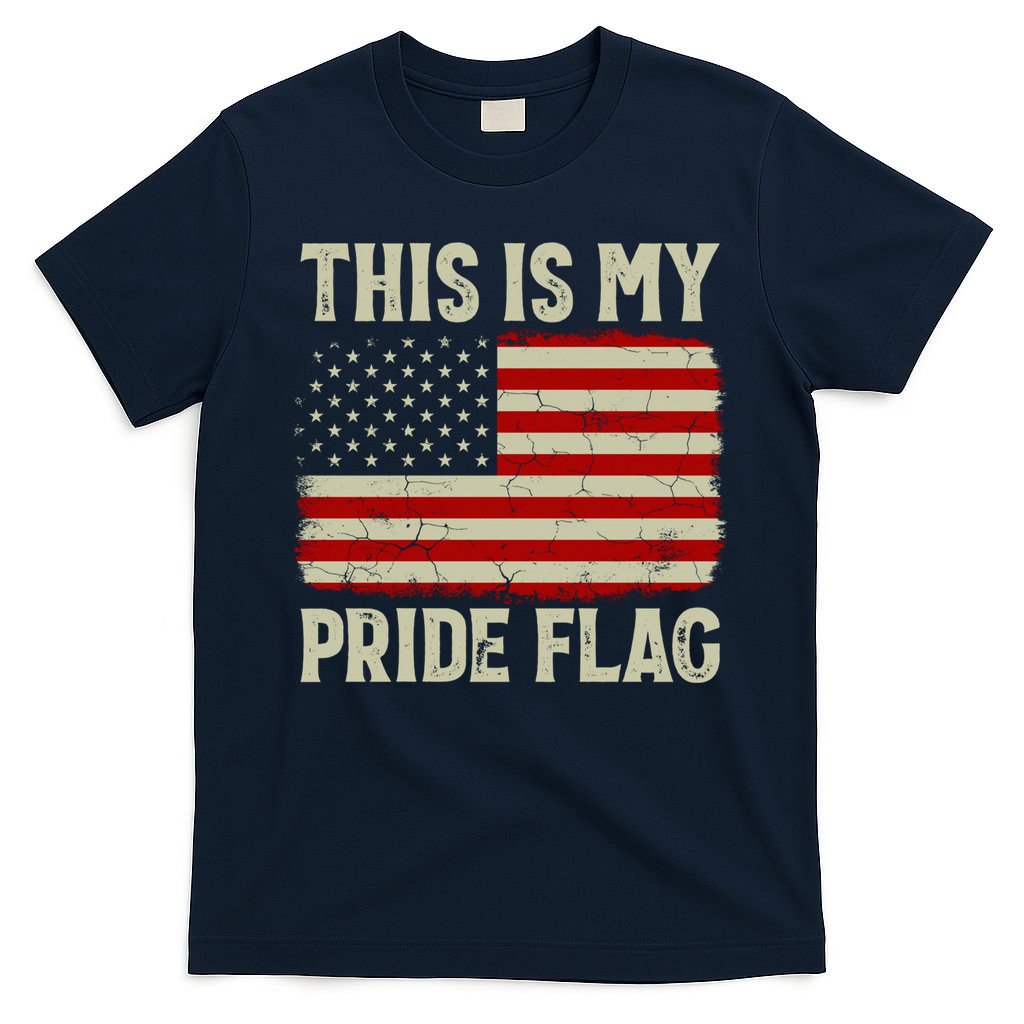 This Is My Pride Flag Patriotic American Flag, 4th of July  T-Shirt