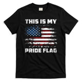 This Is My Pride Flag USA American 4th Of July Patriotic T-Shirt