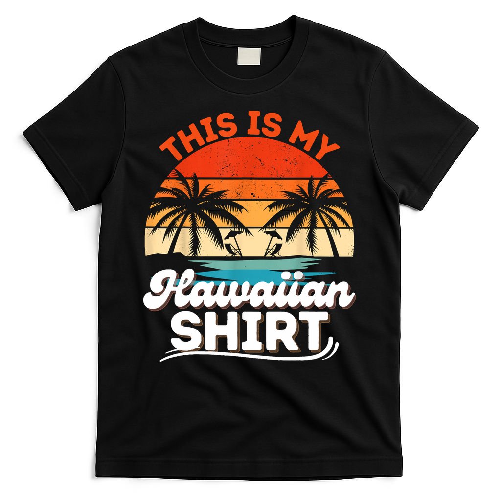This Is My Hawaiian Retro Summer Vacation Party Hawaii T-Shirt